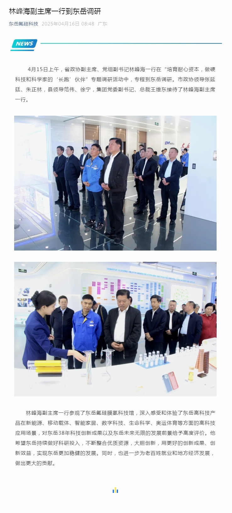 林峰海副主席一行到東岳調研.jpg